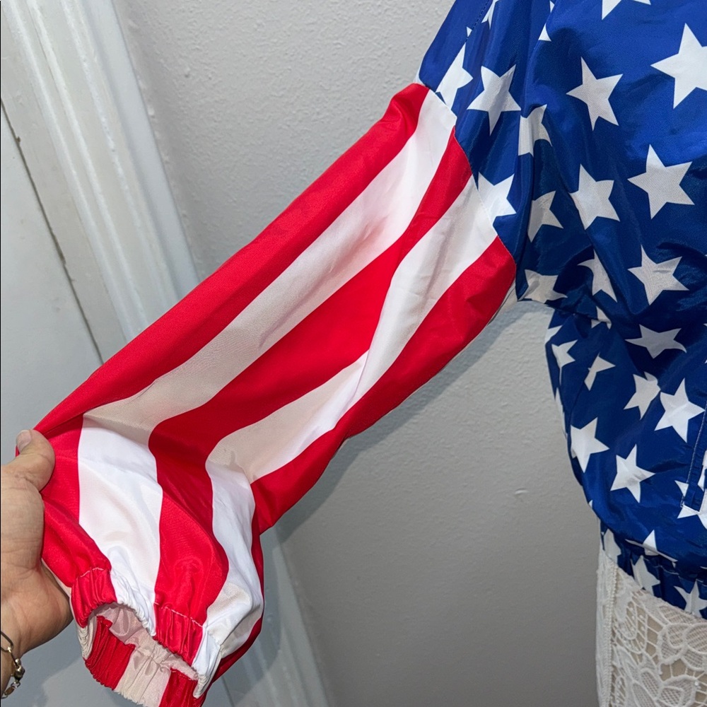 Forever 21 Star Patterned Bomber Jacket - image 4